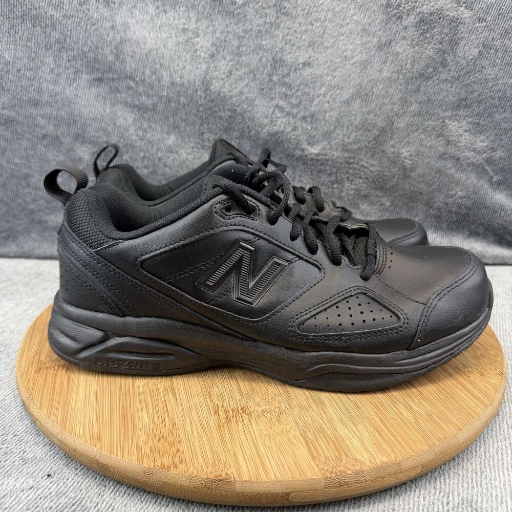 New Balance 623 Shoes Womens Size 10.5 Black Wide Leather Sneakers WX623AB3